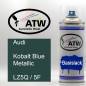 Preview: Audi, Kobalt Blue Metallic, LZ5Q / 5F: 400ml Sprühdose, von ATW Autoteile West.